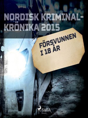 cover image of Försvunnen i 18 år